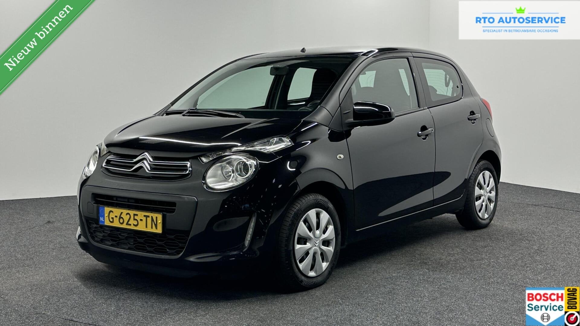 Citroen C1 1.0 VTi Feel AIRCO 5 DEURS CRUISE 82000 KM!, Auto's, Voorwielaandrijving, Stof, Gebruikt, Euro 6