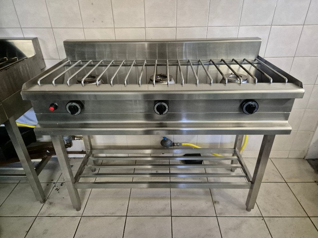 Visvardis gasfornuis, Ophalen, 60 cm of meer, 3 kookzones of minder, Zo goed als nieuw