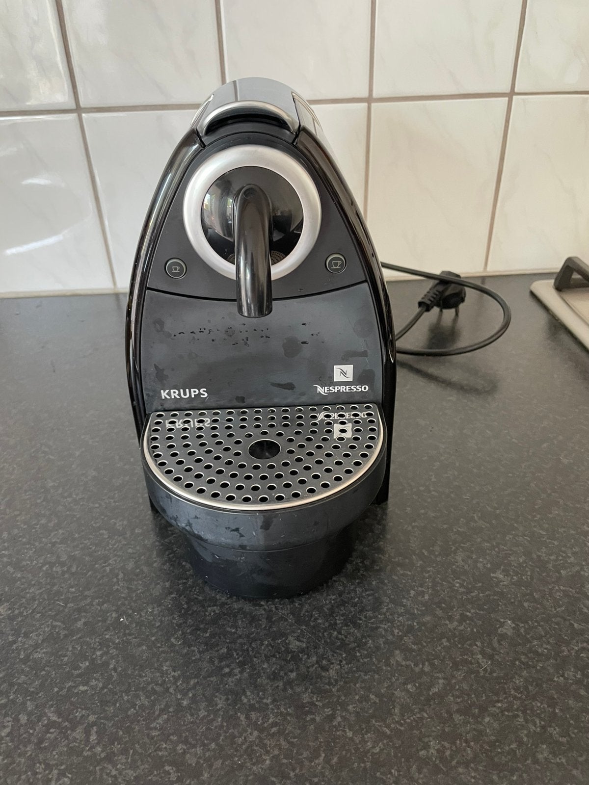 Nespresso apparaat plus cup houder van Brabantia, Ophalen, Gebruikt, Espresso apparaat