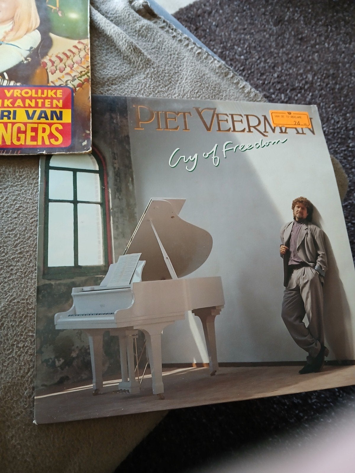 Piet Veerman - Cry of Freedom LP, LP, Gebruikt, Pop, Ophalen of Verzenden