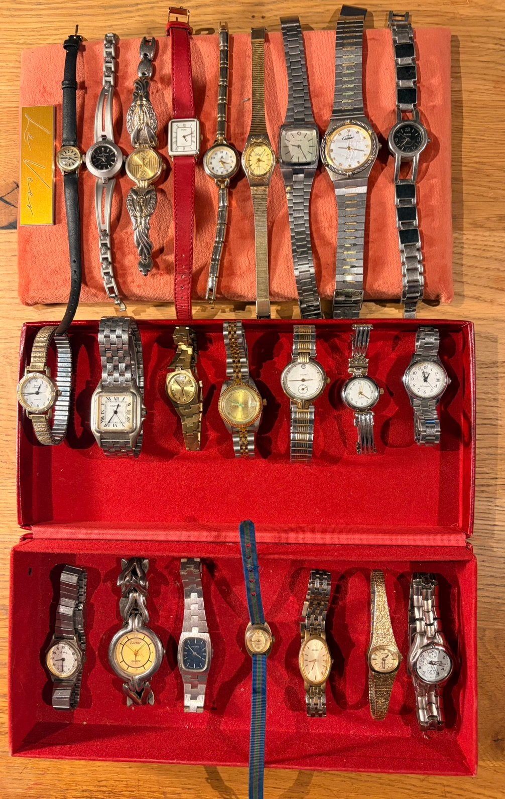 23 prachtige vintage dames cocktailhorloges, Verzenden, Gebruikt, Polshorloge