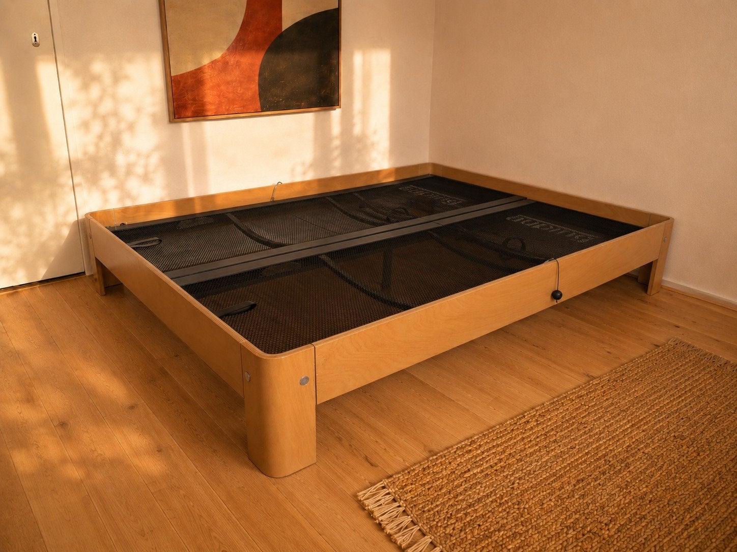 Auping Auronde 180x210 verstelbaar hoofd- en voeteinde, Ophalen of Verzenden, Gebruikt, Tweepersoons