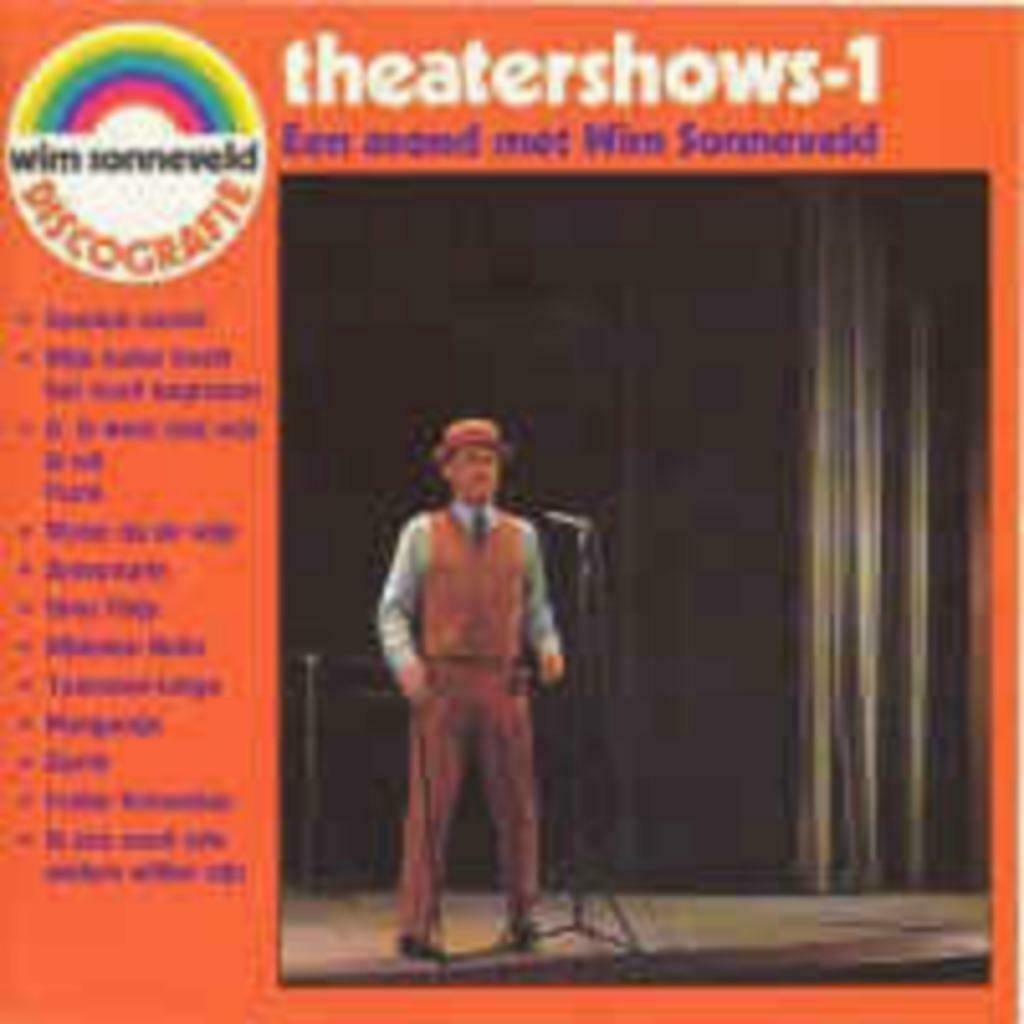 cd Wim Sonneveld ‎– Theatershows-1 - Een Avond Met Wim S., Ophalen of Verzenden, Zo goed als nieuw, Levenslied of Smartlap