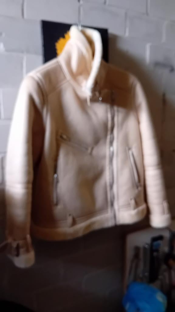 Dames winter herfst jas, Ophalen of Verzenden, Gedragen, Maat 38/40 (M), Beige