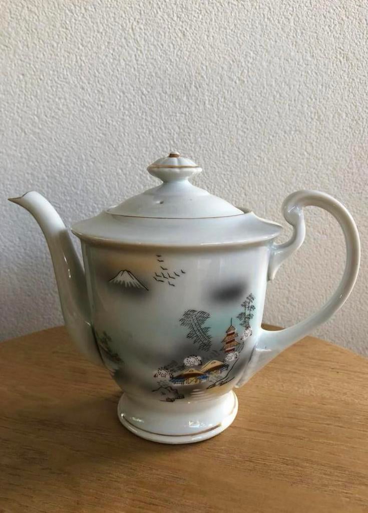E & O china ware theeservies servies Japan, Ophalen of Verzenden