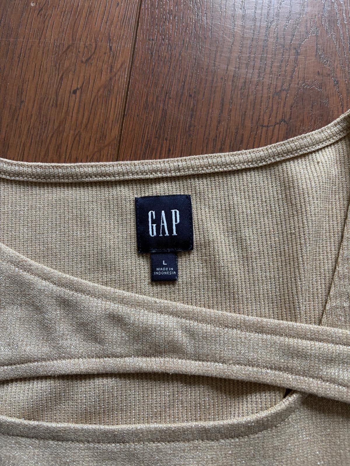 Gap truitje met glitters, Ophalen, Beige, Lange mouw