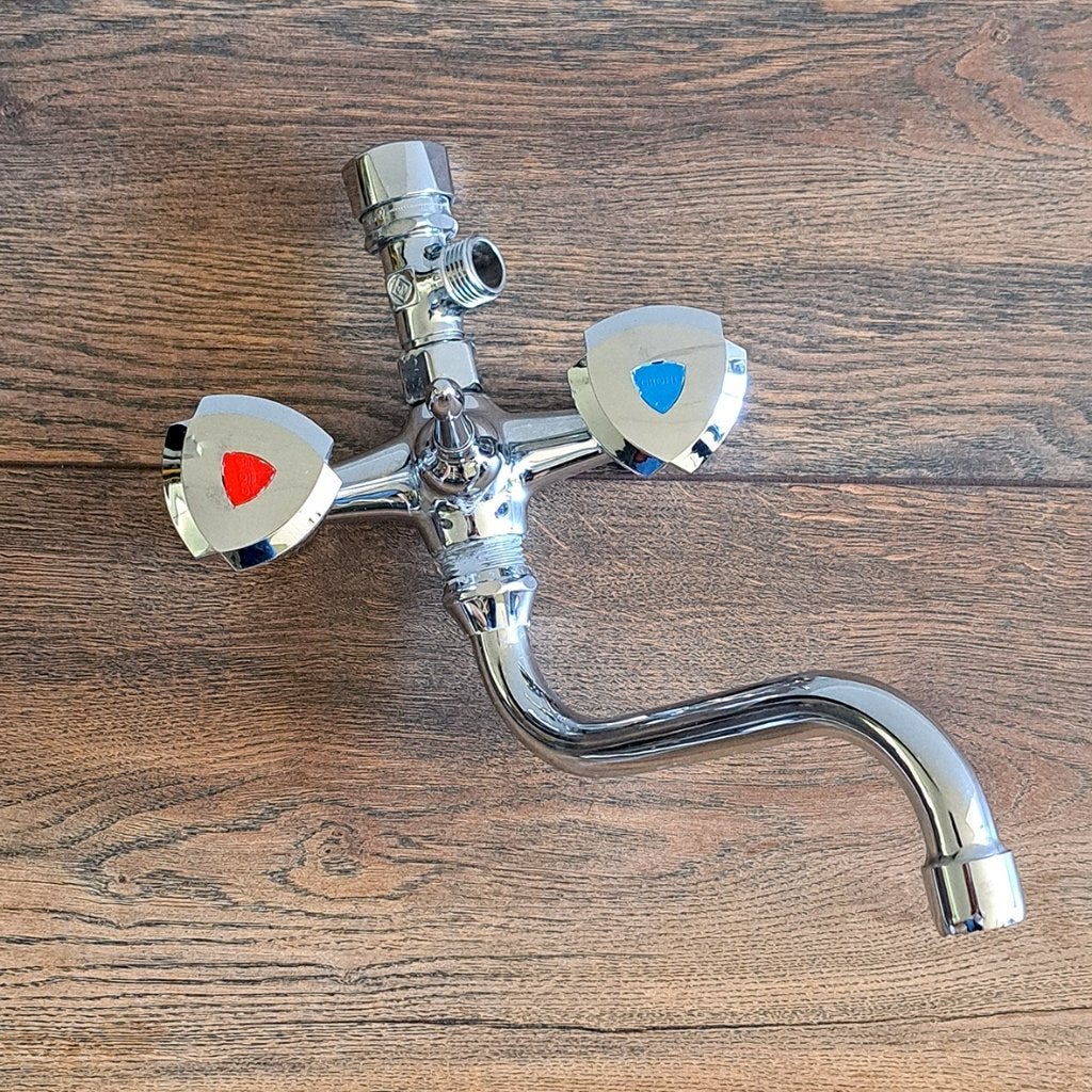 Grohe Costa S / Costa Trend chroom wandmengkraan., Ophalen of Verzenden, Gebruikt, Chroom, Kraan