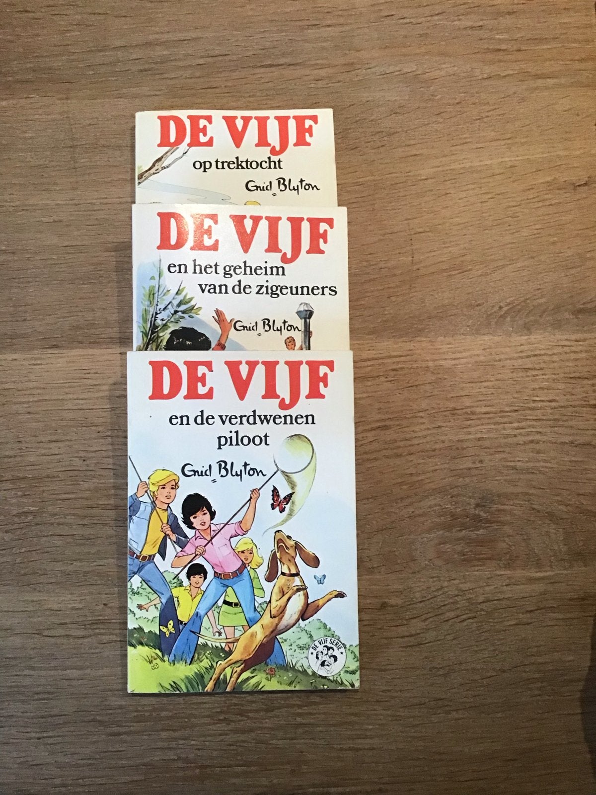 Vintage jeugdboeken: De Vijf, Kameleon, Swiebertje, Dik Trom, Ophalen, Gelezen, Fictie algemeen