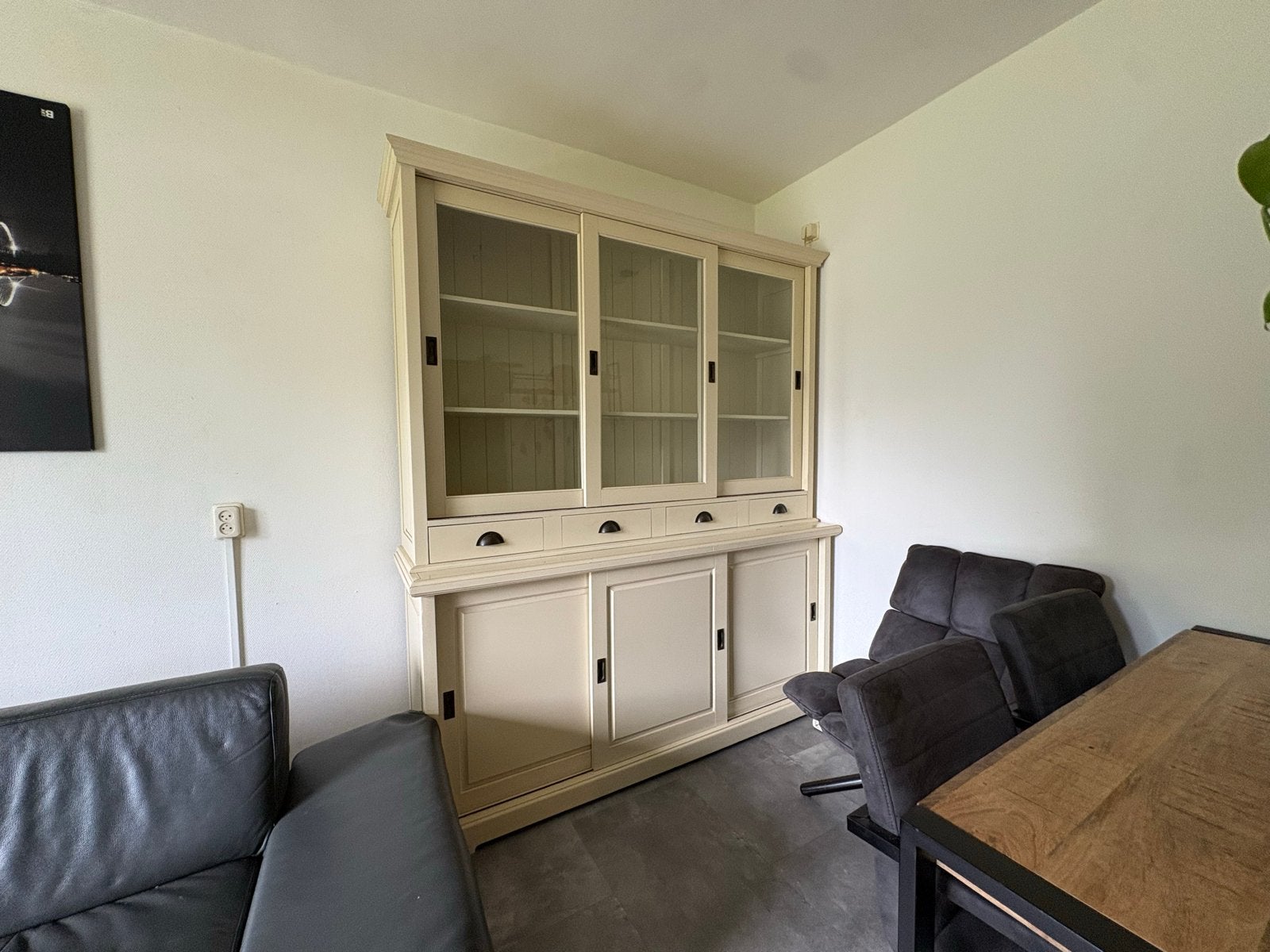Landelijke buffetkast, 1.80m breed, 2.20m hoog, Huis en Inrichting, Kasten | Buffetkasten, Ophalen, Gebruikt, 200 cm of meer, 150 tot 200 cm