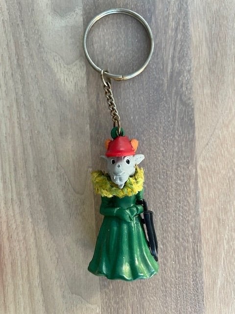 Sleutelhanger Juffrouw Geit van Geitenstein , Ophalen of Verzenden, Gebruikt, Knuffel of Figuurtje