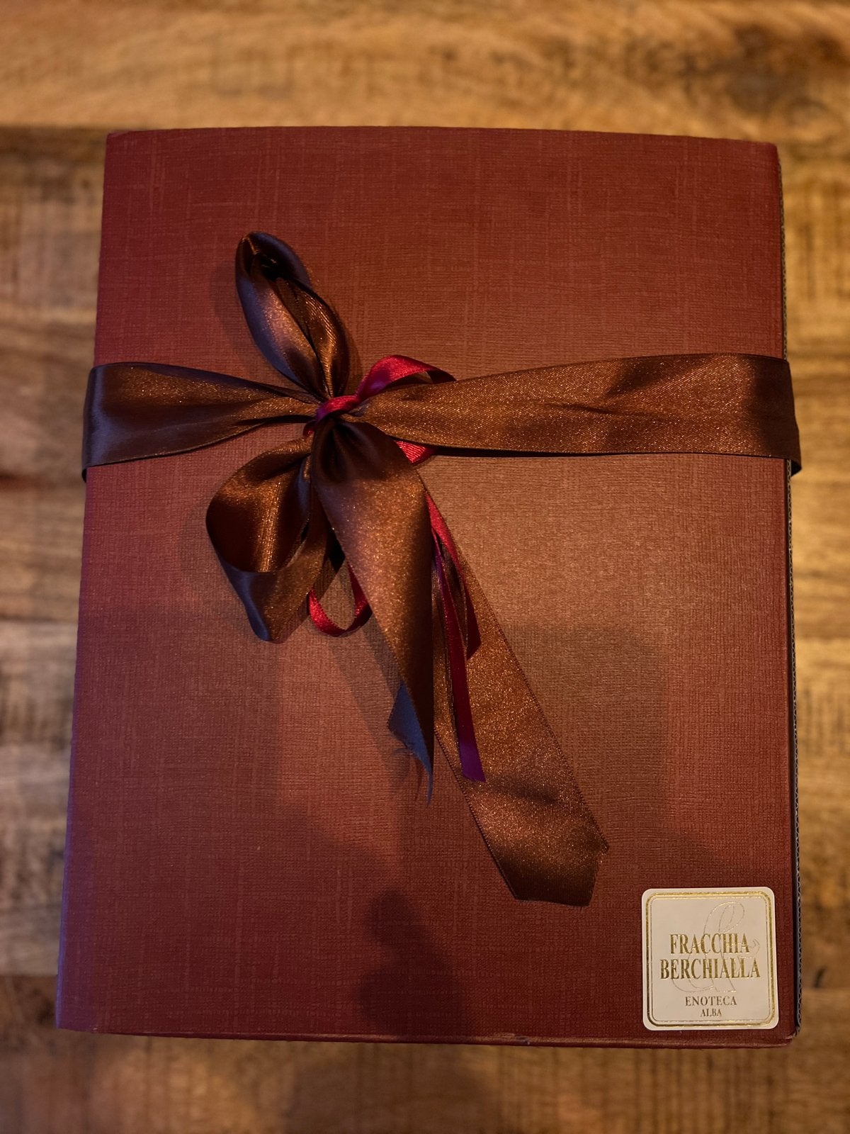 Enoteca Fracchia & Berchialla luxe cadeau doos, Verzamelen, Ophalen of Verzenden, Nieuw, Italië, Overige typen