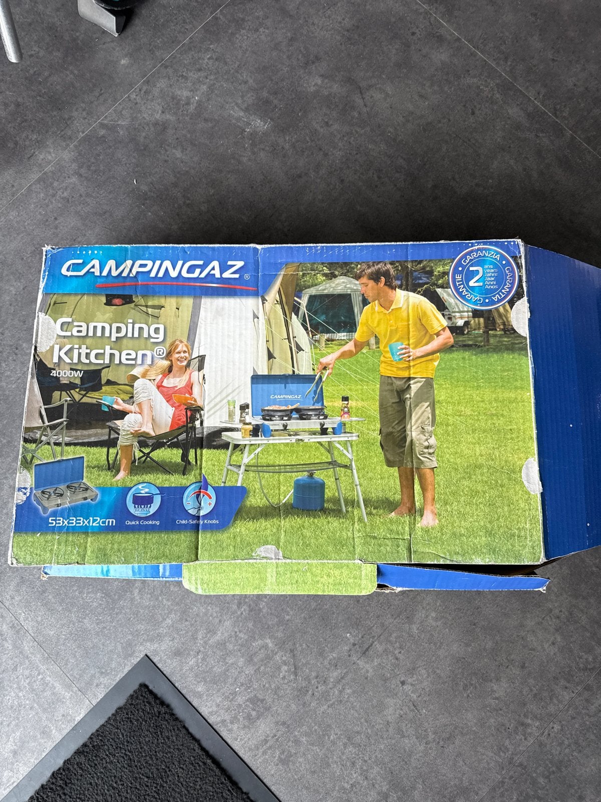 Campingaz Camping Kitchen 2-pits Gasfornuis, Ophalen of Verzenden, Nieuw