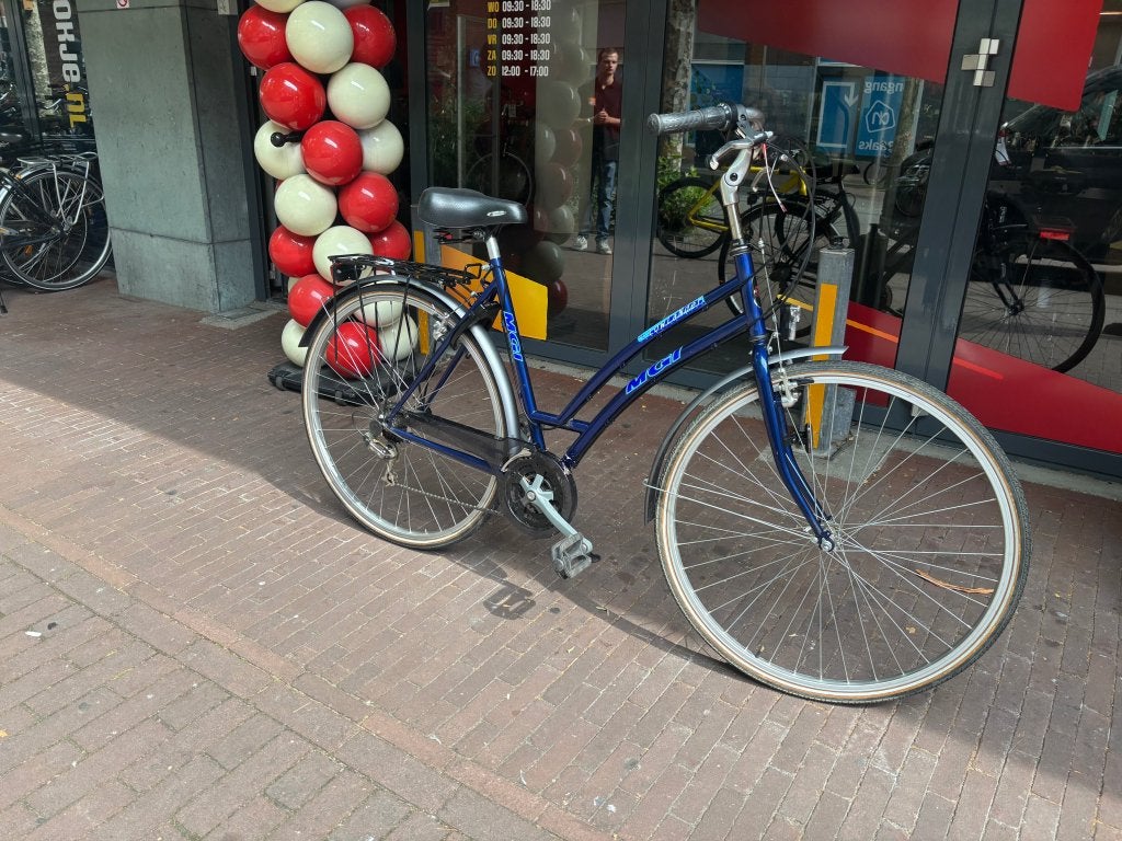 Fietshokje Raaks: MGI LowLander 7V damesfiets!!!, Gebruikt, Velgrem, Versnellingen, Niet ingevuld