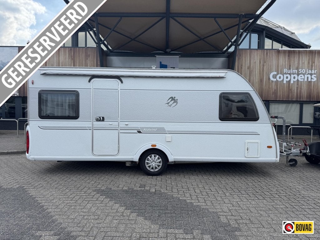 Knaus Sudwind 500 FU 2010 Mover,Tent,Luifel!!!, Standaardzit, Lengtebed, Bedrijf, 5 tot 6 meter