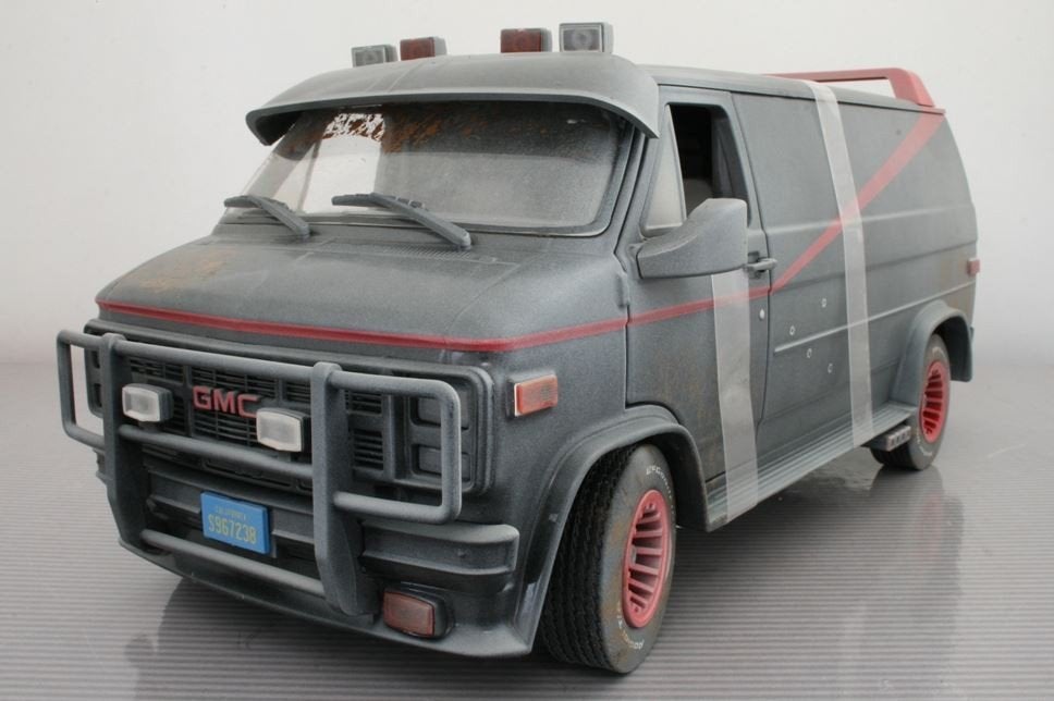 Greenlight 1/18 GMC Vandura Van (A-Team), Hobby en Vrije tijd, Ophalen of Verzenden, Nieuw, Auto, Overige merken
