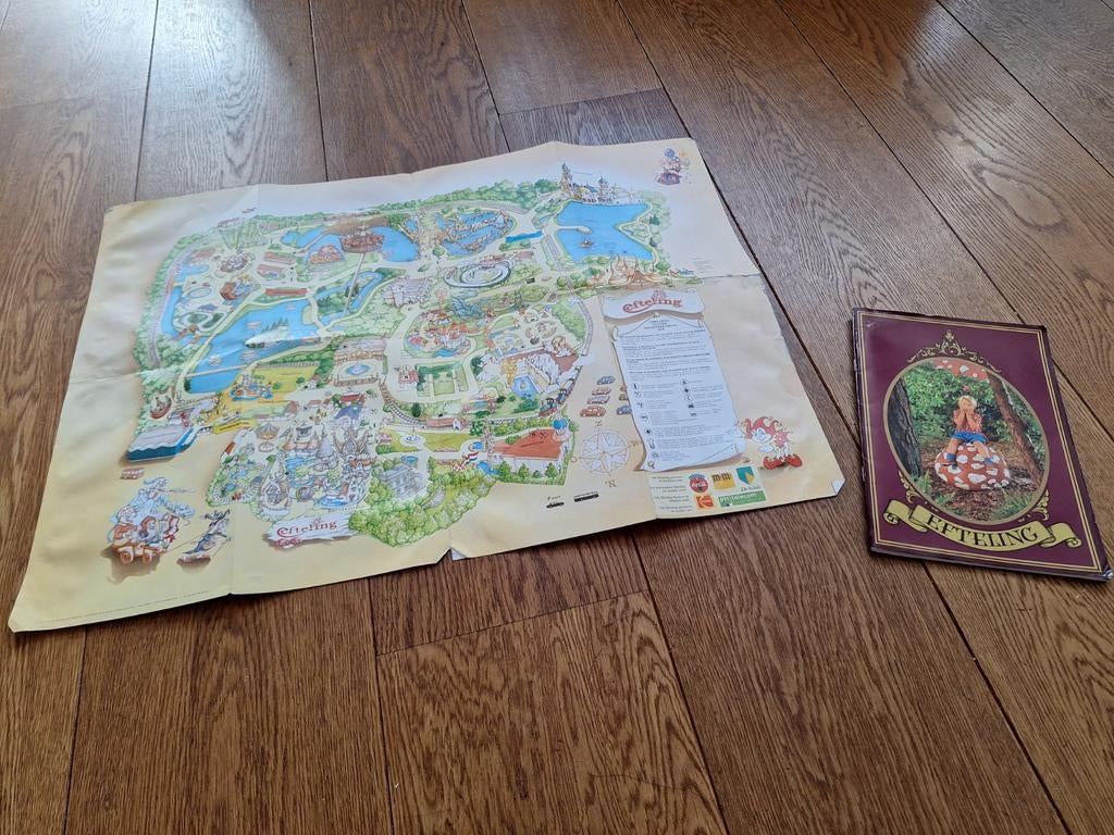 Efteling boekje met plattegrond 1997, Verzamelen, Efteling, Ophalen of Verzenden, Overige typen