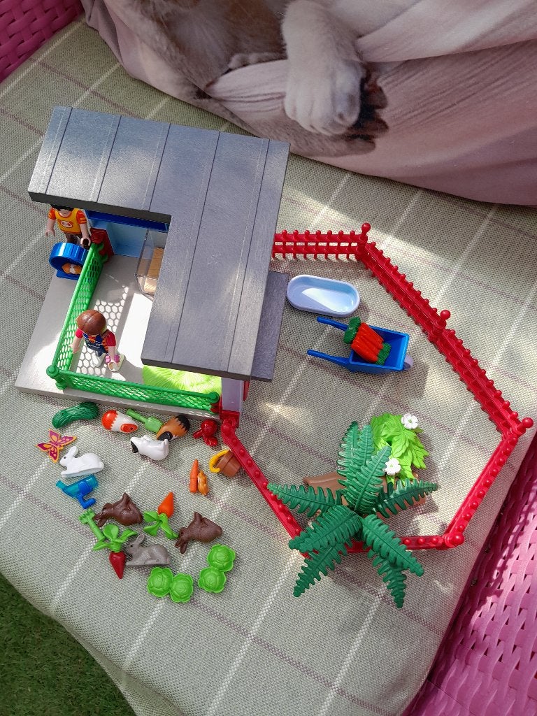 playmobil klein dieren asiel, Ophalen of Verzenden, Zo goed als nieuw, Complete set