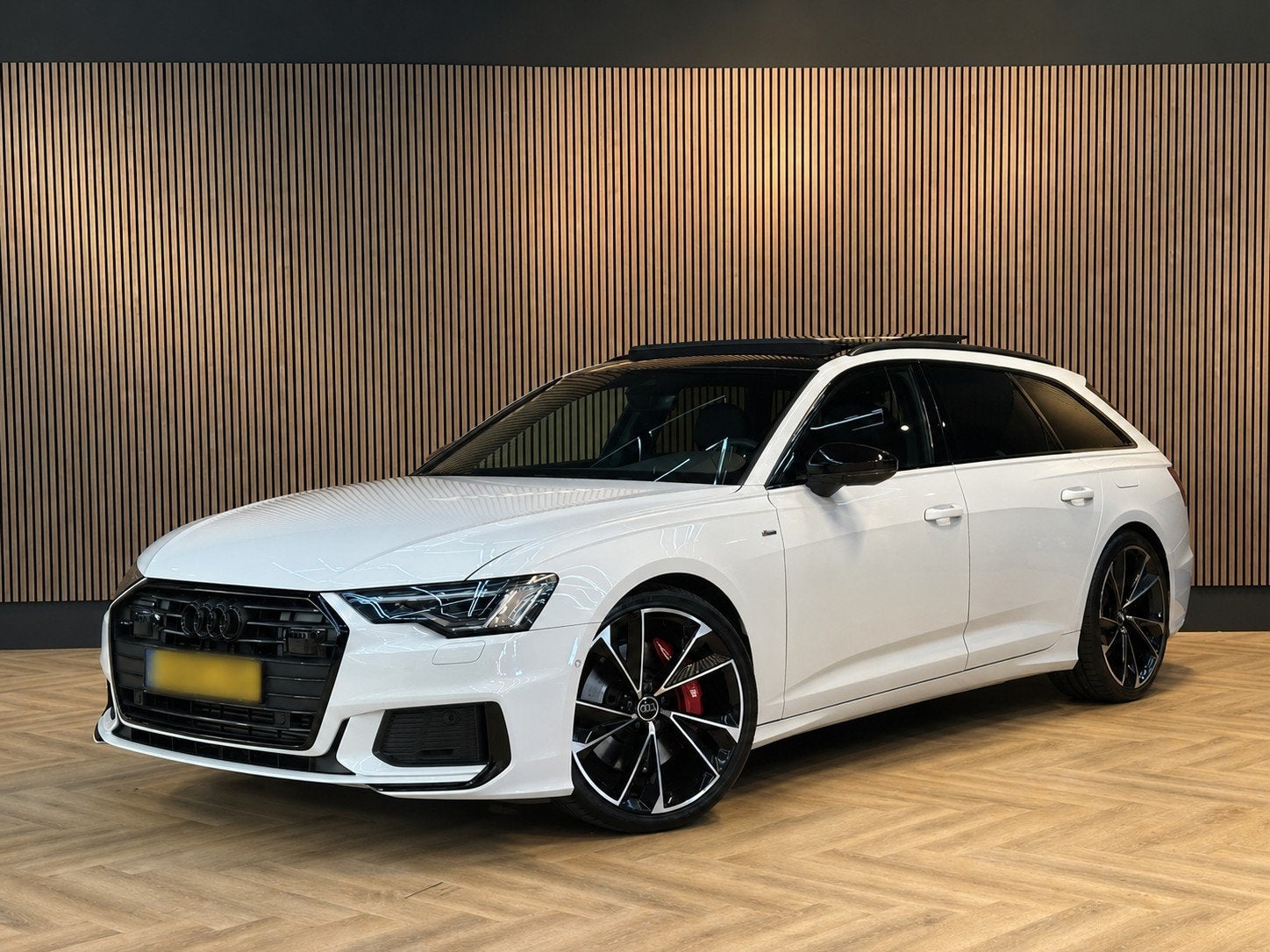Audi avant 55 TFSI e Quattro S-Line Competition, Automaat, Zwart, 4 cilinders, Parkeerassistent