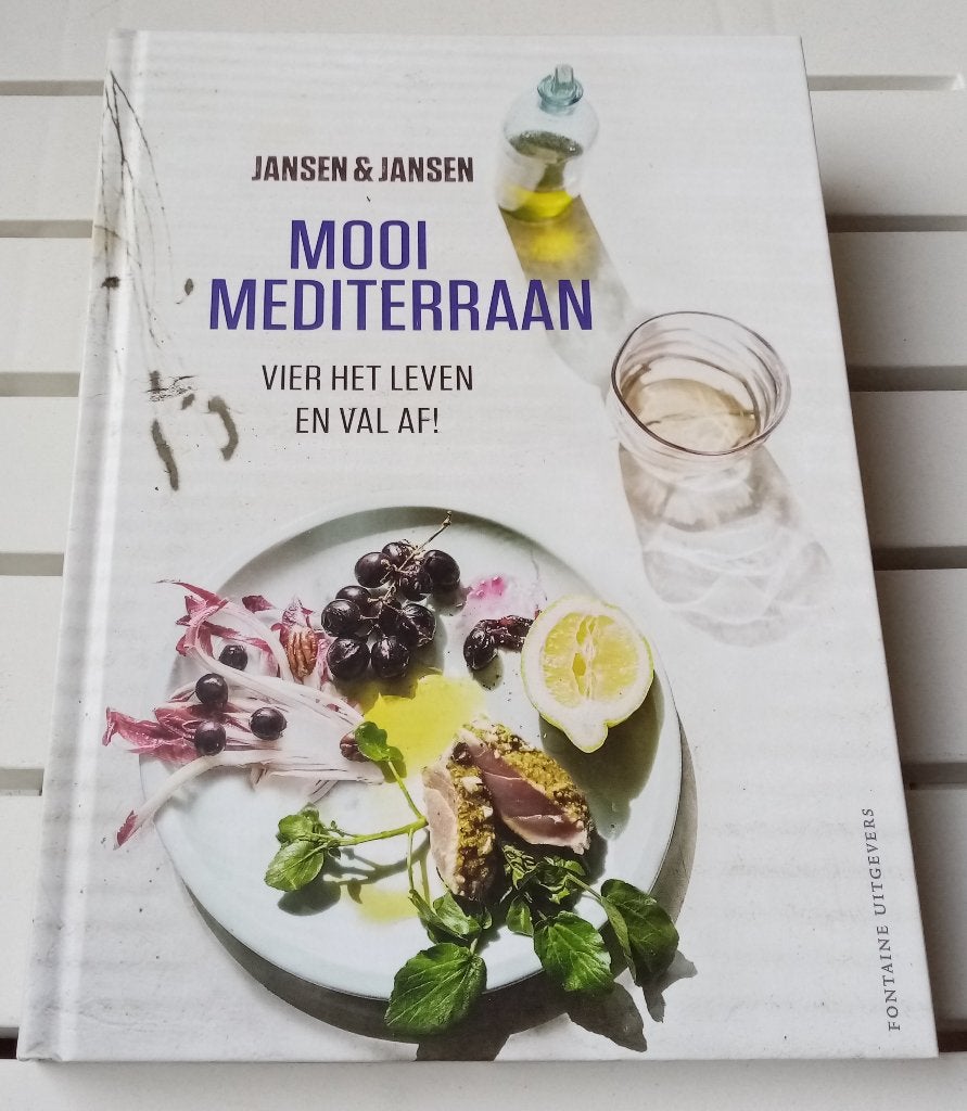 Mooi mediterraan. Vier het leven en val af!, Gelezen, Dieet en Voeding, Ophalen of Verzenden, Jansen & Jansen