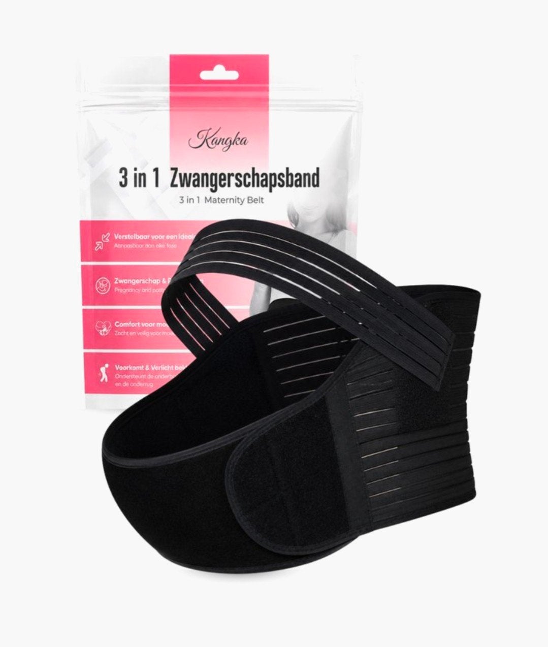 Kangka 3-in-1 Zwangerschapsband / Bekkenband – Zgan, Ophalen of Verzenden, Zo goed als nieuw