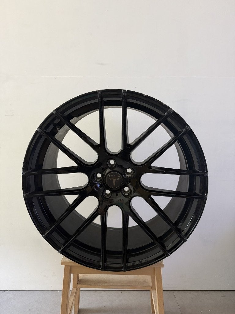Schmidt 22 inch velgen 5x120 Tesla Model S/X set van 4, Auto-onderdelen, Ophalen, Gebruikt, Velg(en), Overige maten