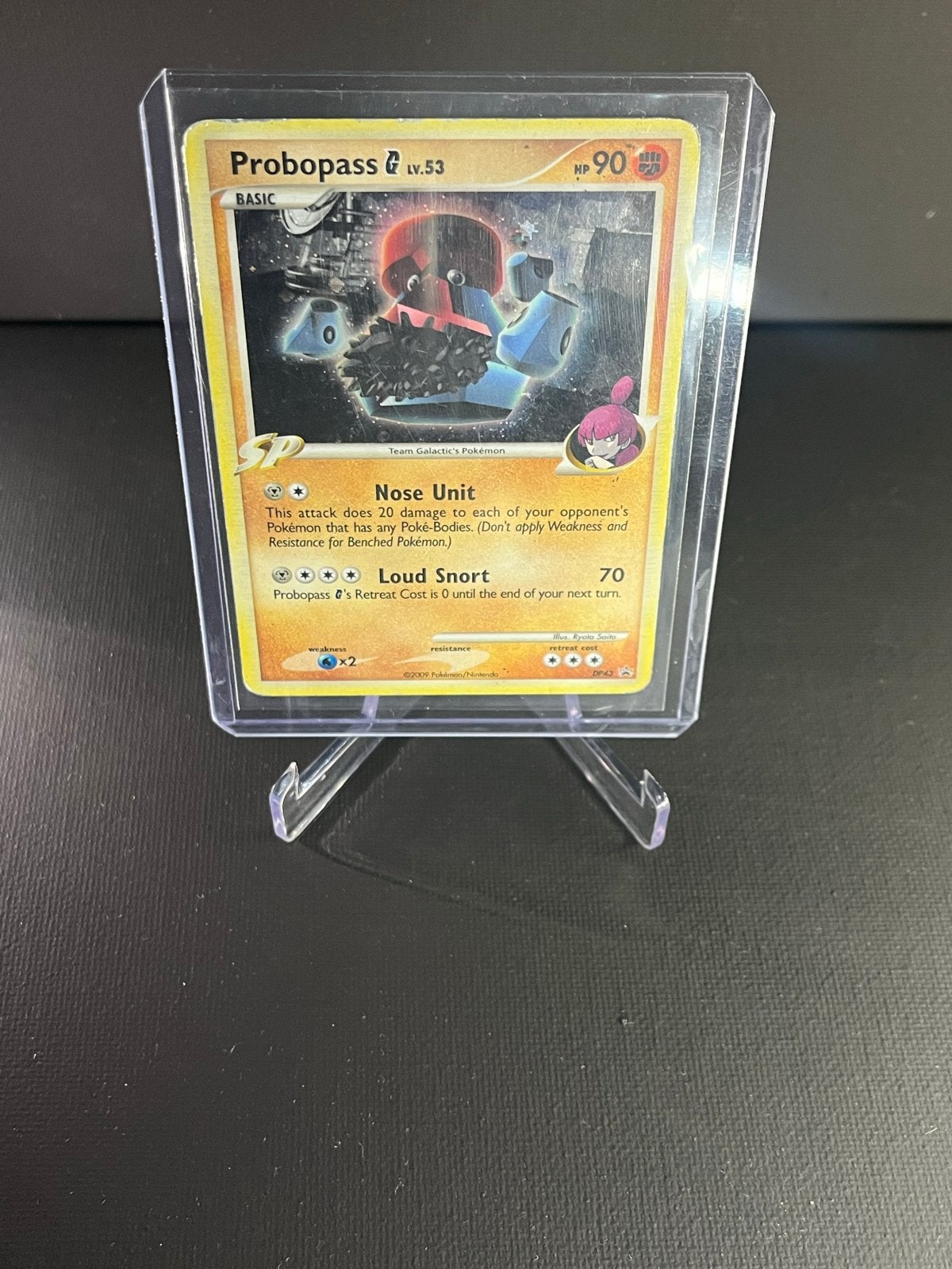 Probopass Lv.53 Pokémon Kaart DP43 Promo Holo, Ophalen of Verzenden, Gebruikt, Losse kaart