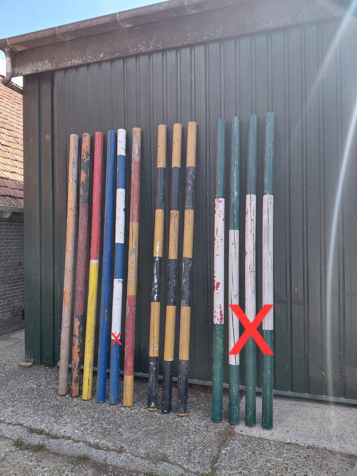 9 hindernis balken, Dieren en Toebehoren, Ophalen, Springen
