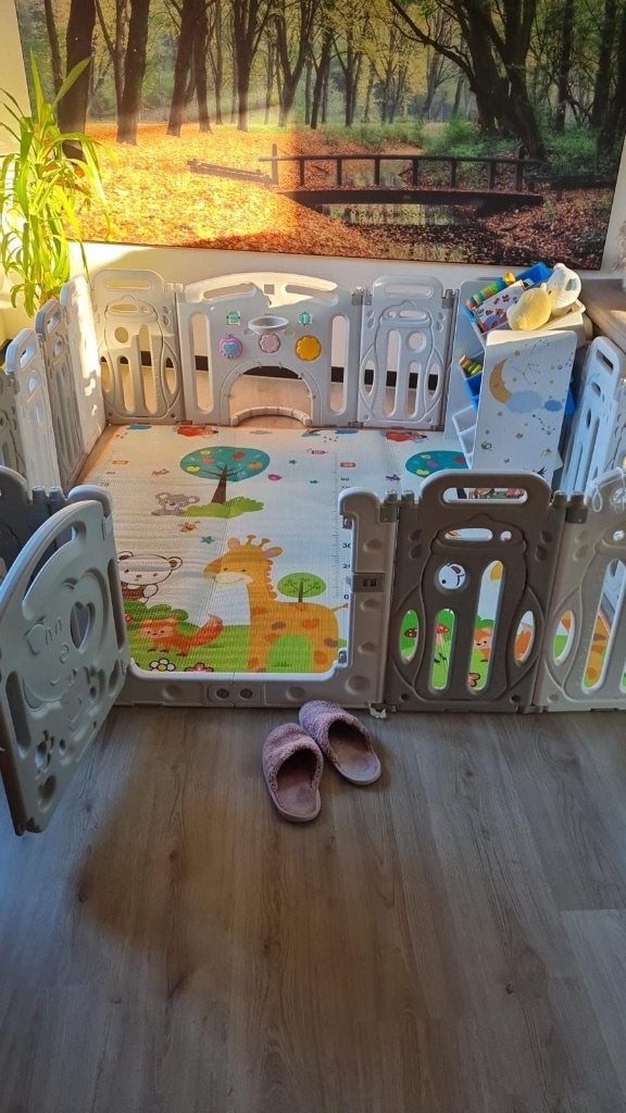 Grond box zo goed als nieuw, Kinderen en Baby's, Boxen, Ophalen, Zo goed als nieuw, In hoogte verstelbaar