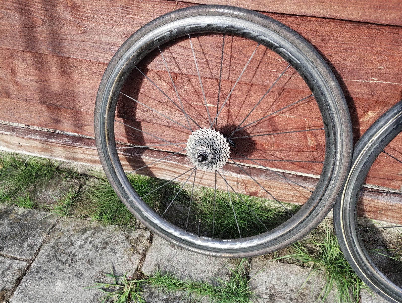 Shimano Dura Ace C40c WH9100 Wielset incl. tubes, Ophalen of Verzenden, Gebruikt