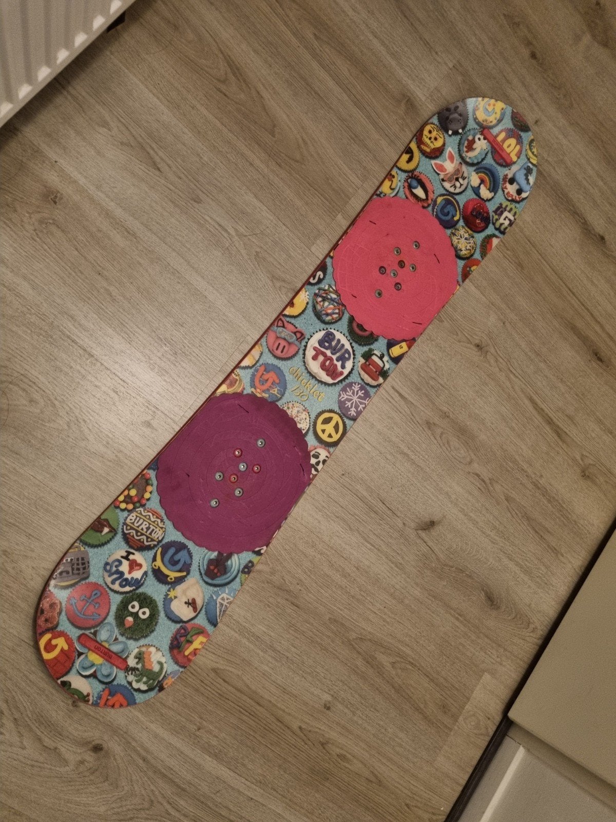 BURTON CHICKLET 130 SNOWBOARD, Gebruikt, Burton, Board, Ophalen of Verzenden