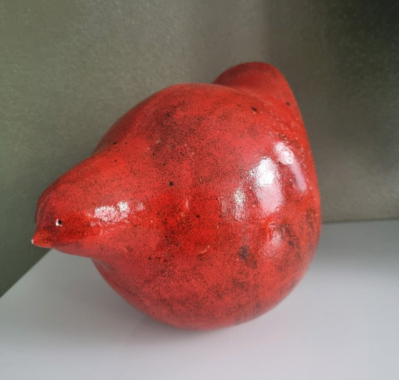 Vintage Otto Keramik Fat Lava vaas – West Germany, Ophalen of Verzenden