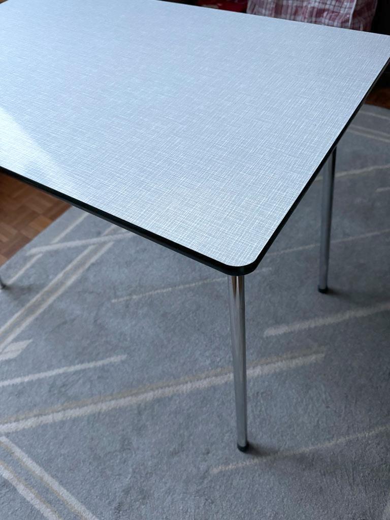 Vintage formica tafel, Huis en Inrichting, Tafels | Eettafels, Ophalen, Gebruikt, 50 tot 100 cm, 50 tot 100 cm