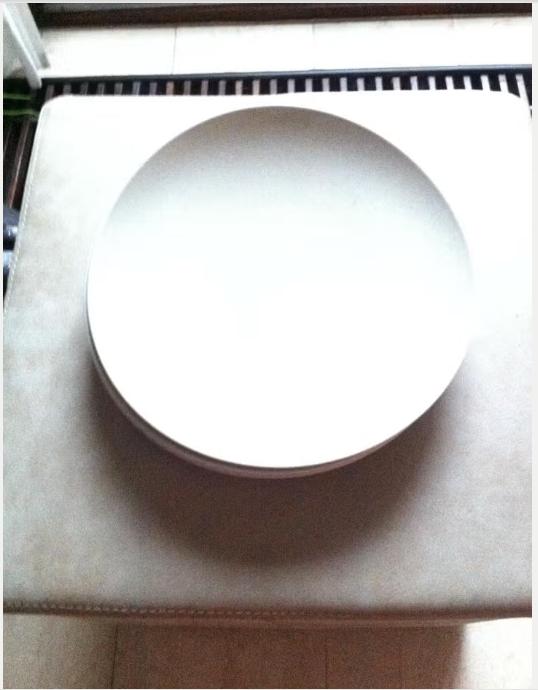 4 design borden intermezzo keramiek beige,diameter 32 cm, Huis en Inrichting, Keuken | Servies, Keramiek, Ophalen of Verzenden