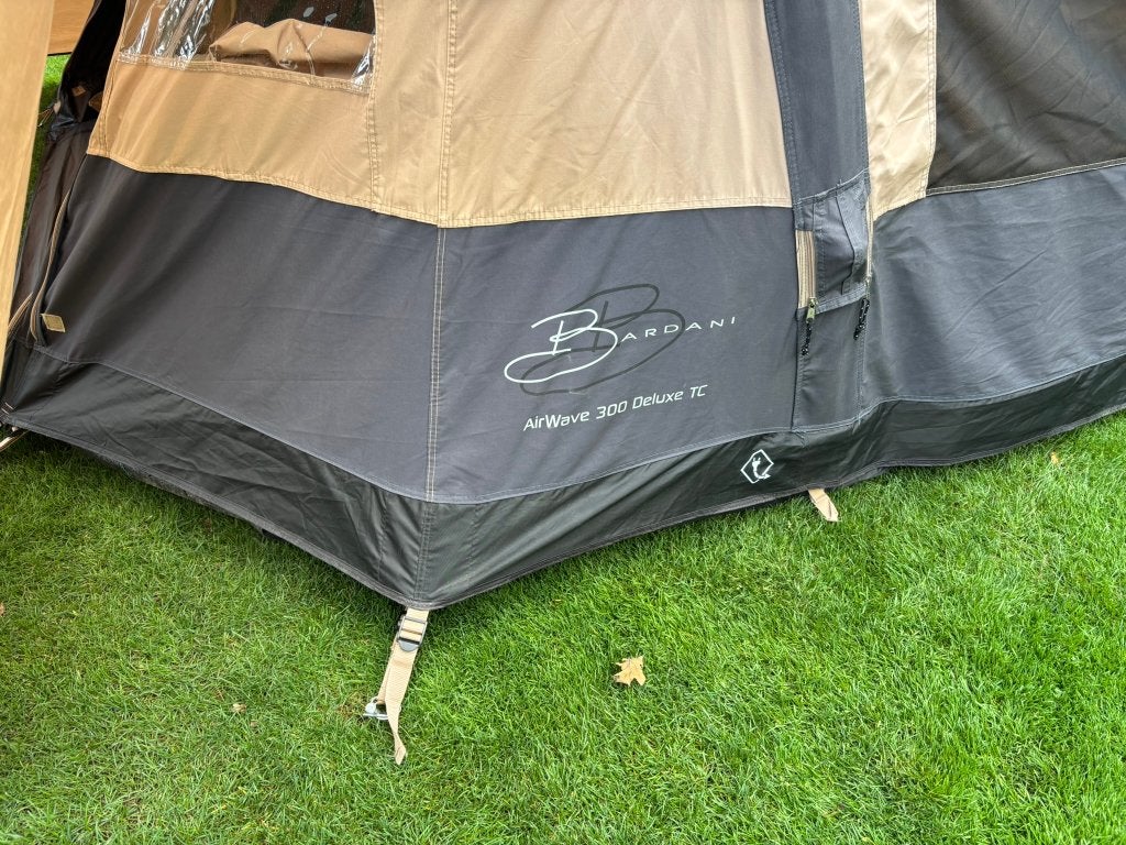 Bardani AirWave 300 Deluxe TC + uitrusting, Ophalen, Zo goed als nieuw, Tot en met 4