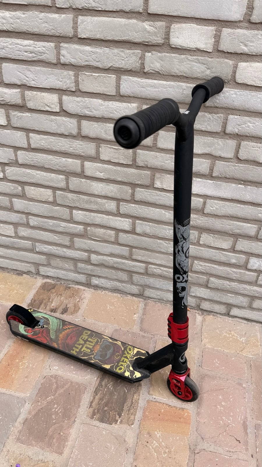Stuntstep Oxelo MF One - in goede staat, Fietsen en Brommers, Steps, Ophalen, Gebruikt, Gewone step