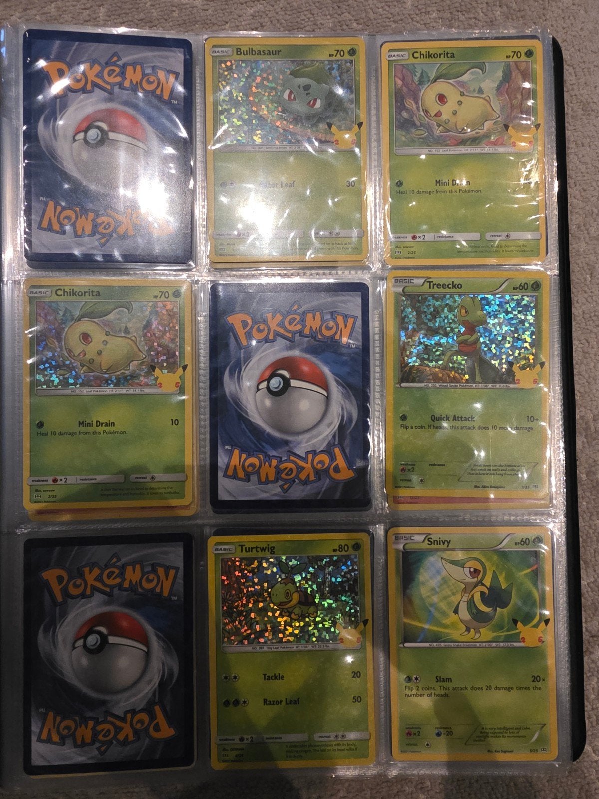 Pokemon 25th Anniversary McDonalds Set (Incompleet), Ophalen of Verzenden