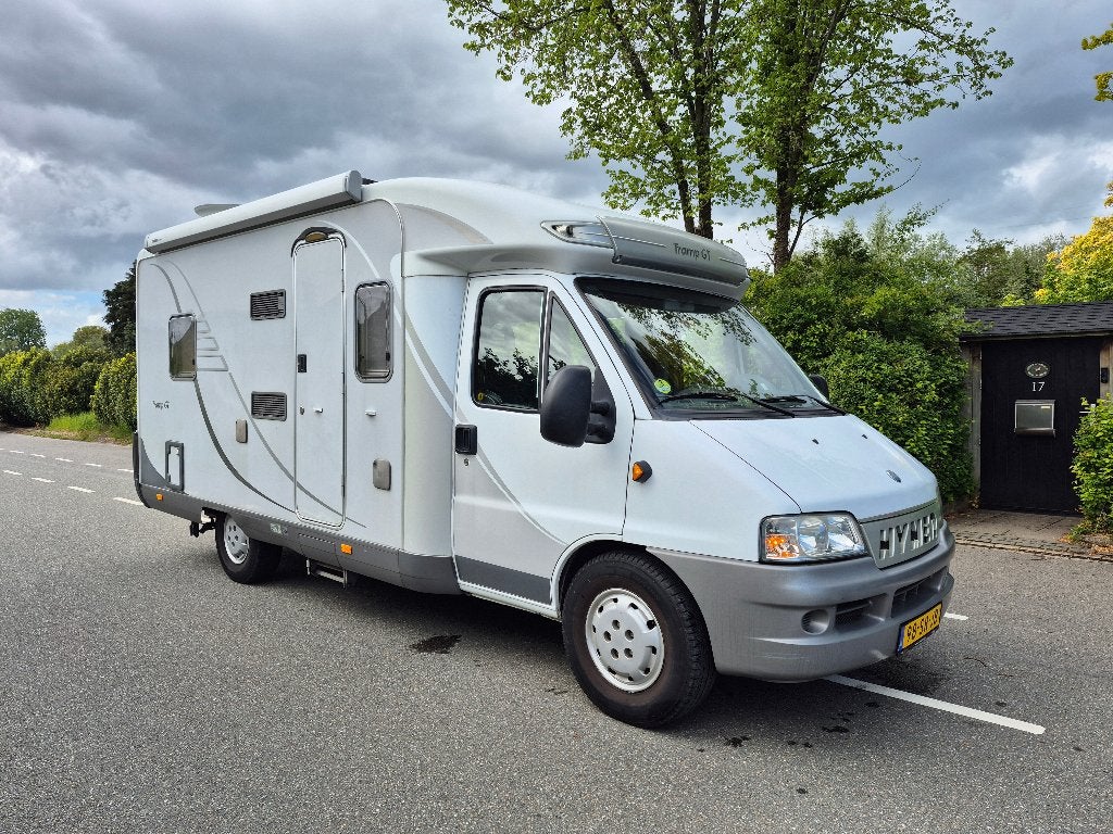 Hymer camper Tramp 574 GT 2.8 JTD 145 pk, Voorwielaandrijving, 145 pk, Luifel, 2000 kg
