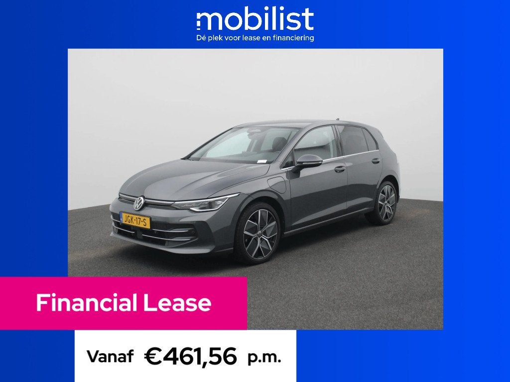 Volkswagen Golf 1.5 eHybrid Style Edition 204 PK| (bj 2025), Bedrijf, 1700 kg, Zilver of Grijs, 1542 kg