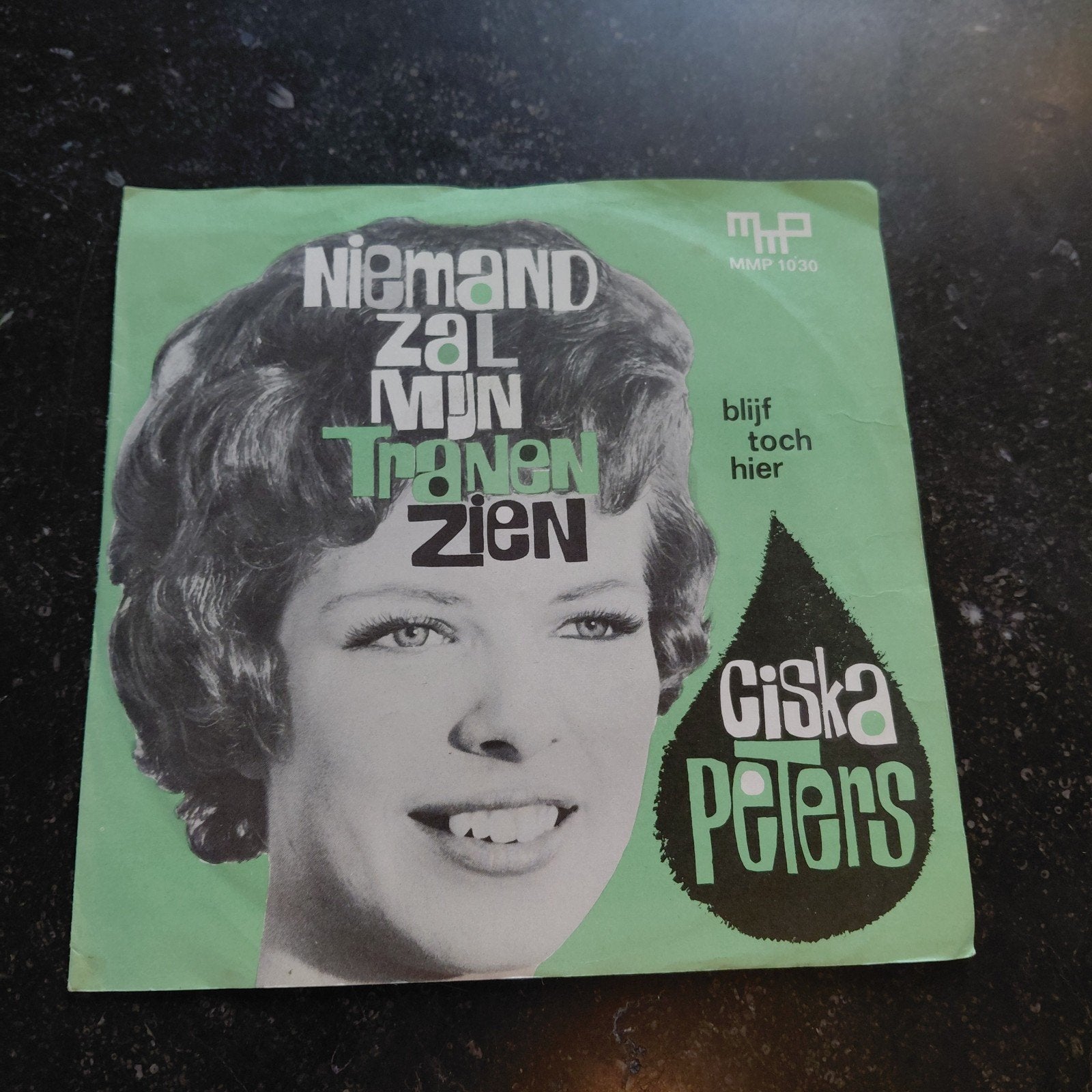 Ciska Peters  Niemand Zal Mijn Tranen Zien / Blijf Toch Hier, Cd's en Dvd's, Gebruikt, 7 inch, EP, Nederlandstalig