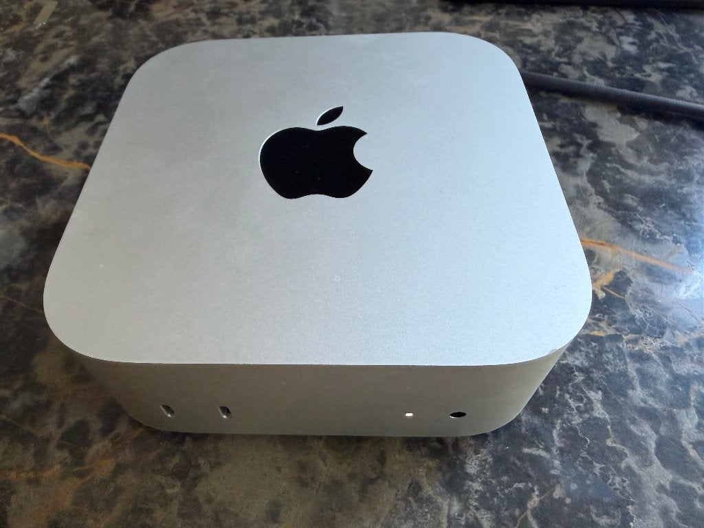Apple Mac Mini met M4 PRO 24GB / 512GB - gekocht 27 mrt 26, SSD, Zo goed als nieuw, Mac Mini, 3 tot 4 Ghz