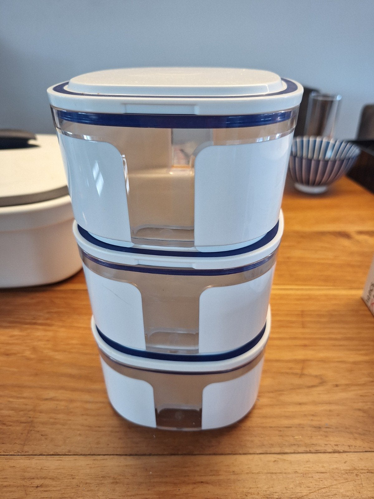 tupperware voorraadbussen, Huis en Inrichting, Keuken | Tupperware, Gebruikt, Ophalen of Verzenden
