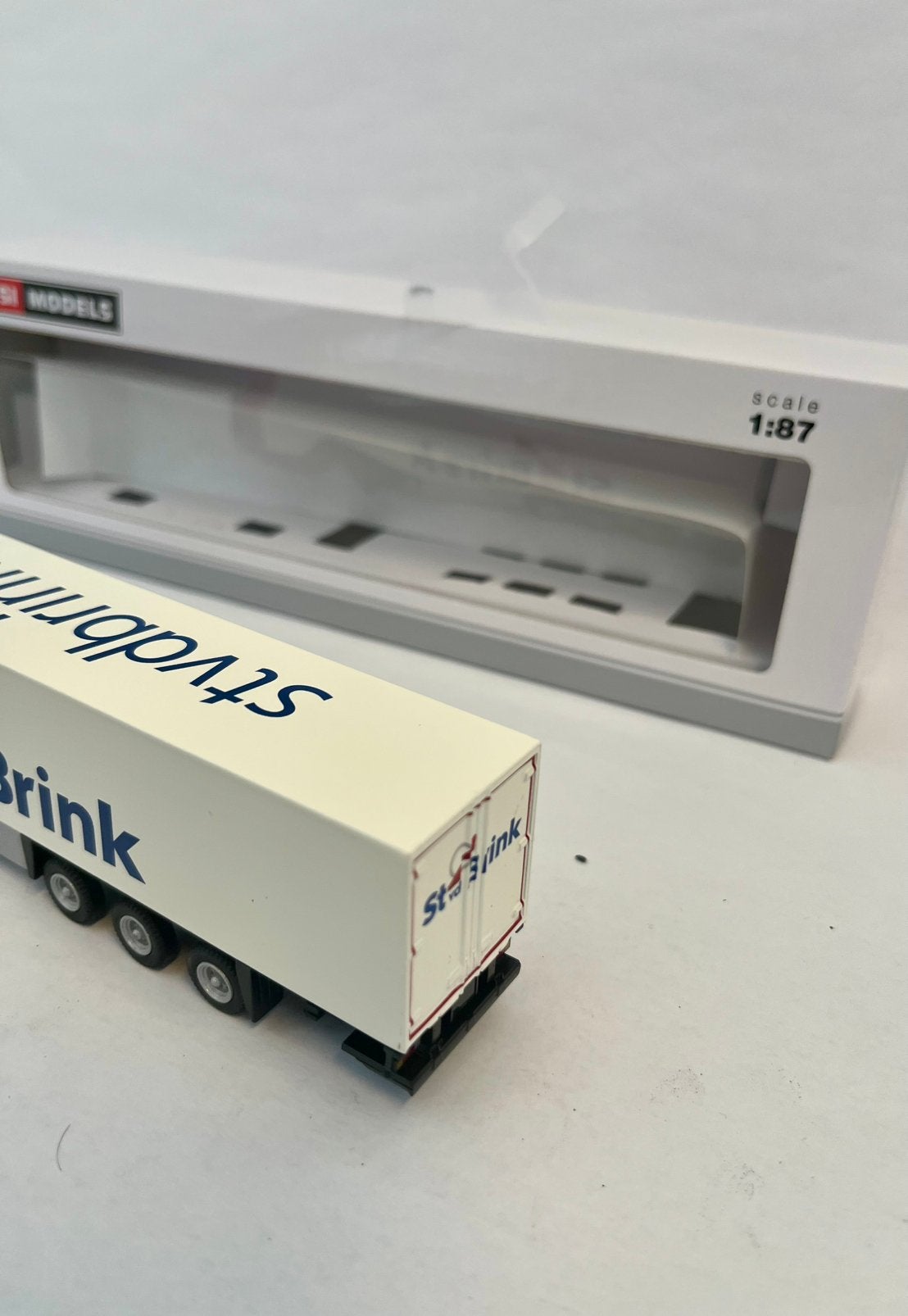 St vd Brink DAF XG+ met koeloplegger 1:87, Hobby en Vrije tijd, Modelauto's | 1:87, Overige merken, Nieuw, Tolweg 15 Ermelo, Ophalen of Verzenden