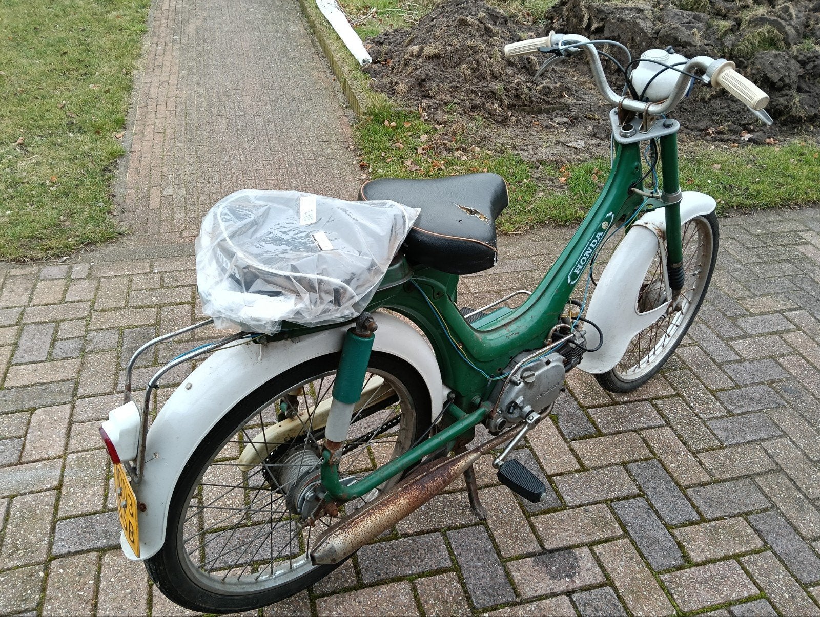 Honda PC50, Ophalen