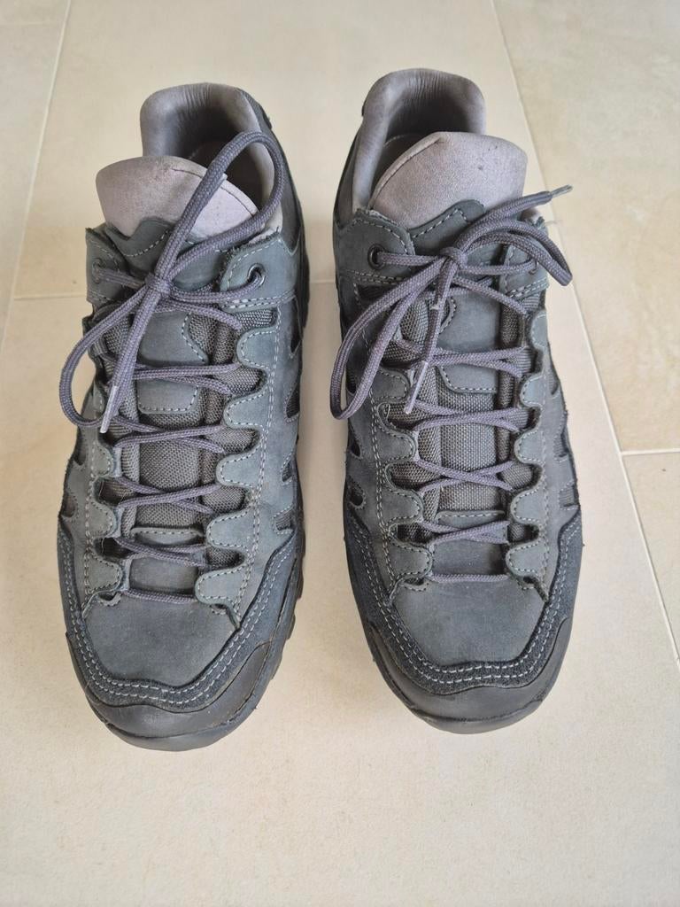 Hanwag wandelschoenen dames 40,5 antraciet leer, Sport en Fitness, Bergsport en Wandelen, Ophalen of Verzenden, Gebruikt, Schoenen