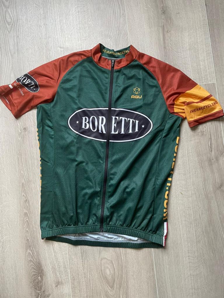 Boretti Heren Wielershirt Groen Maat L, Ophalen of Verzenden, Nieuw, Heren, Bovenkleding