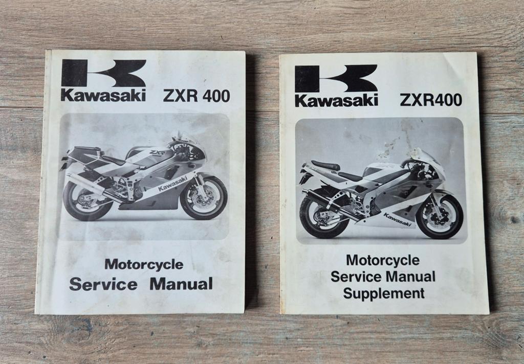 Werkplaatshandboeken Kawasaki ZXR400 H/L, Ophalen of Verzenden, Gelezen