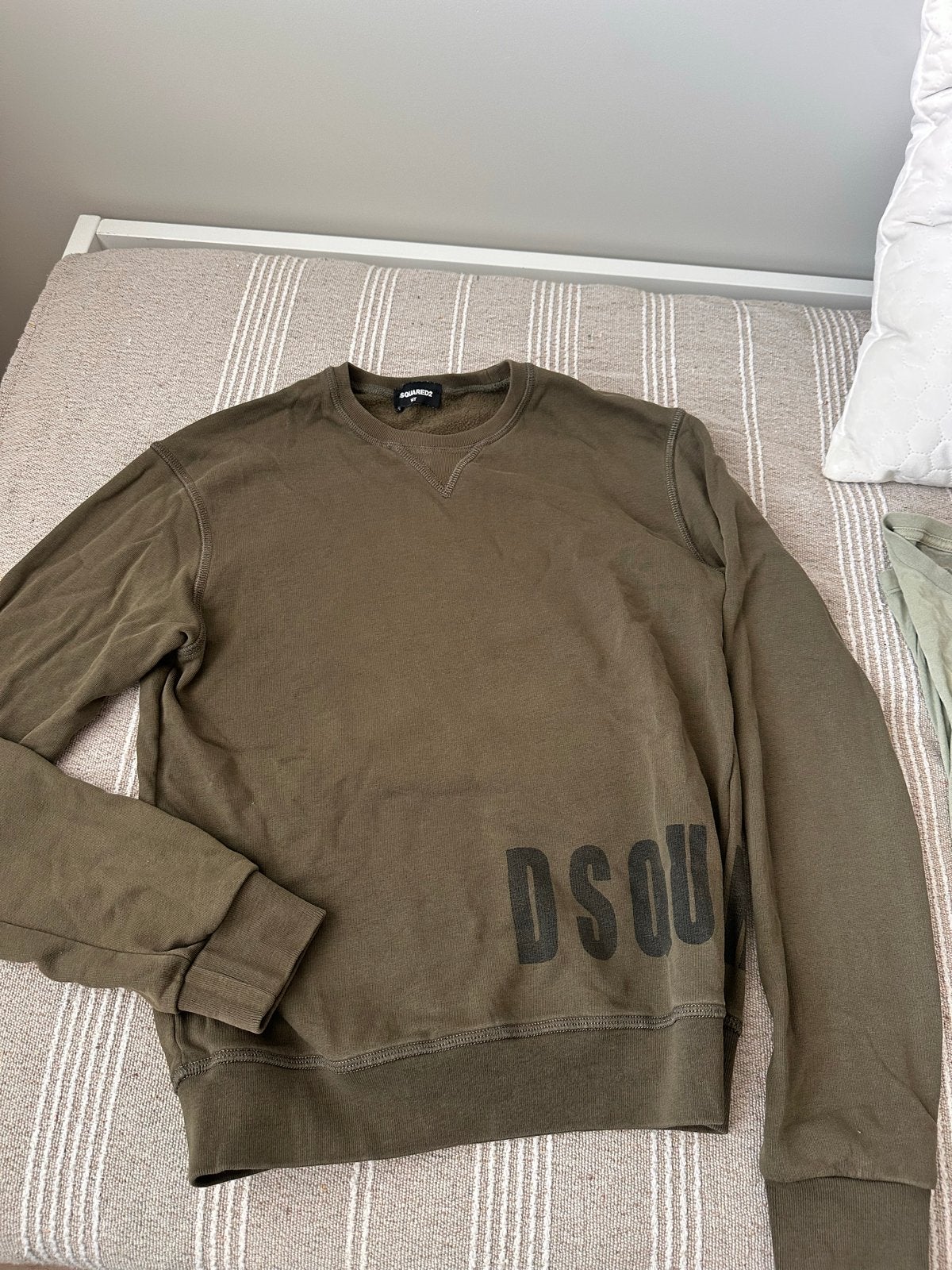 Dsquared2 sweater groen maat 14Y, Ophalen, Gedragen, Overige maten, Groen