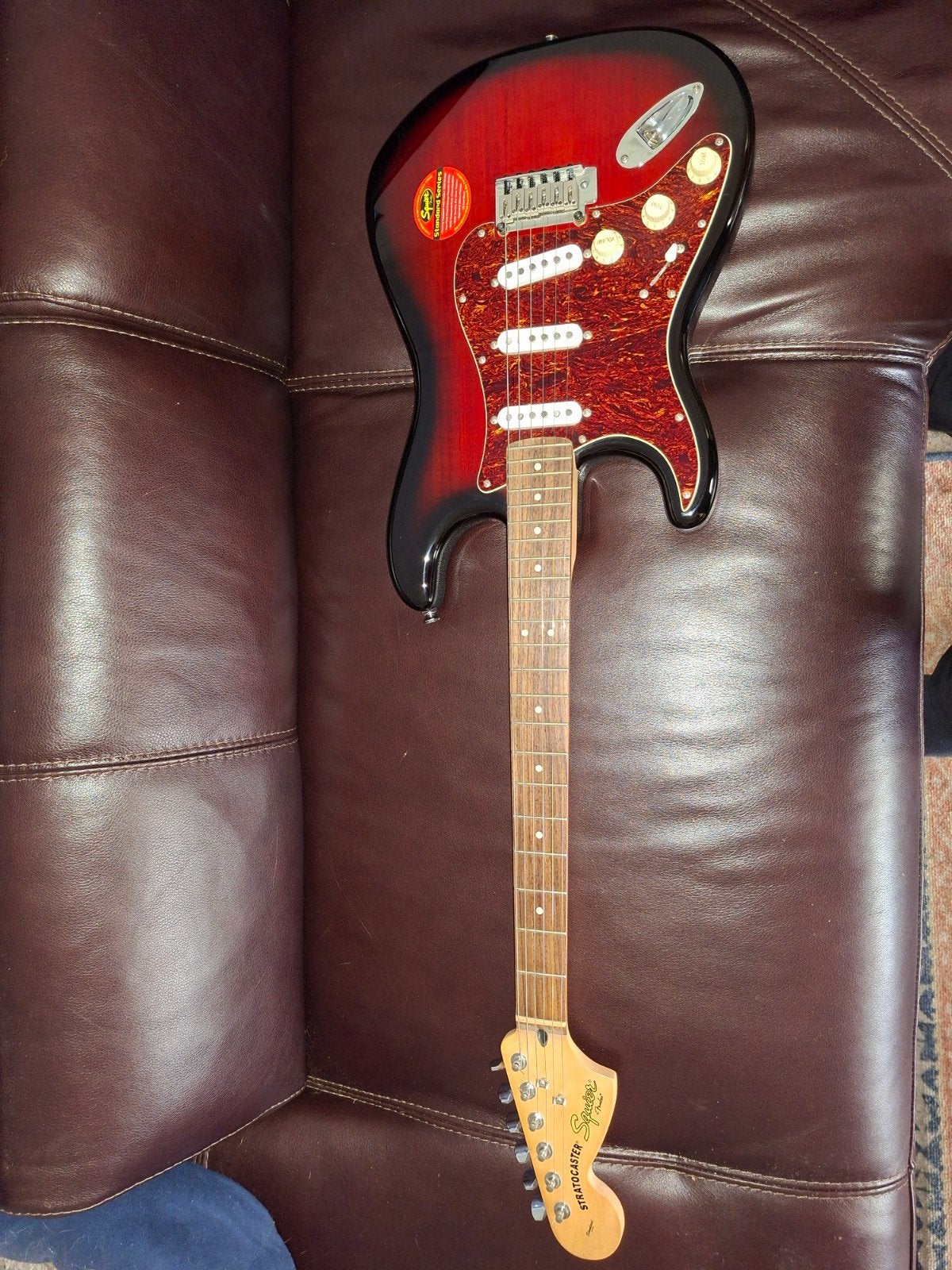 Squier Stratocaster Classic Vibe 60s Linkshandig, Ophalen, Gebruikt, Solid body, Fender