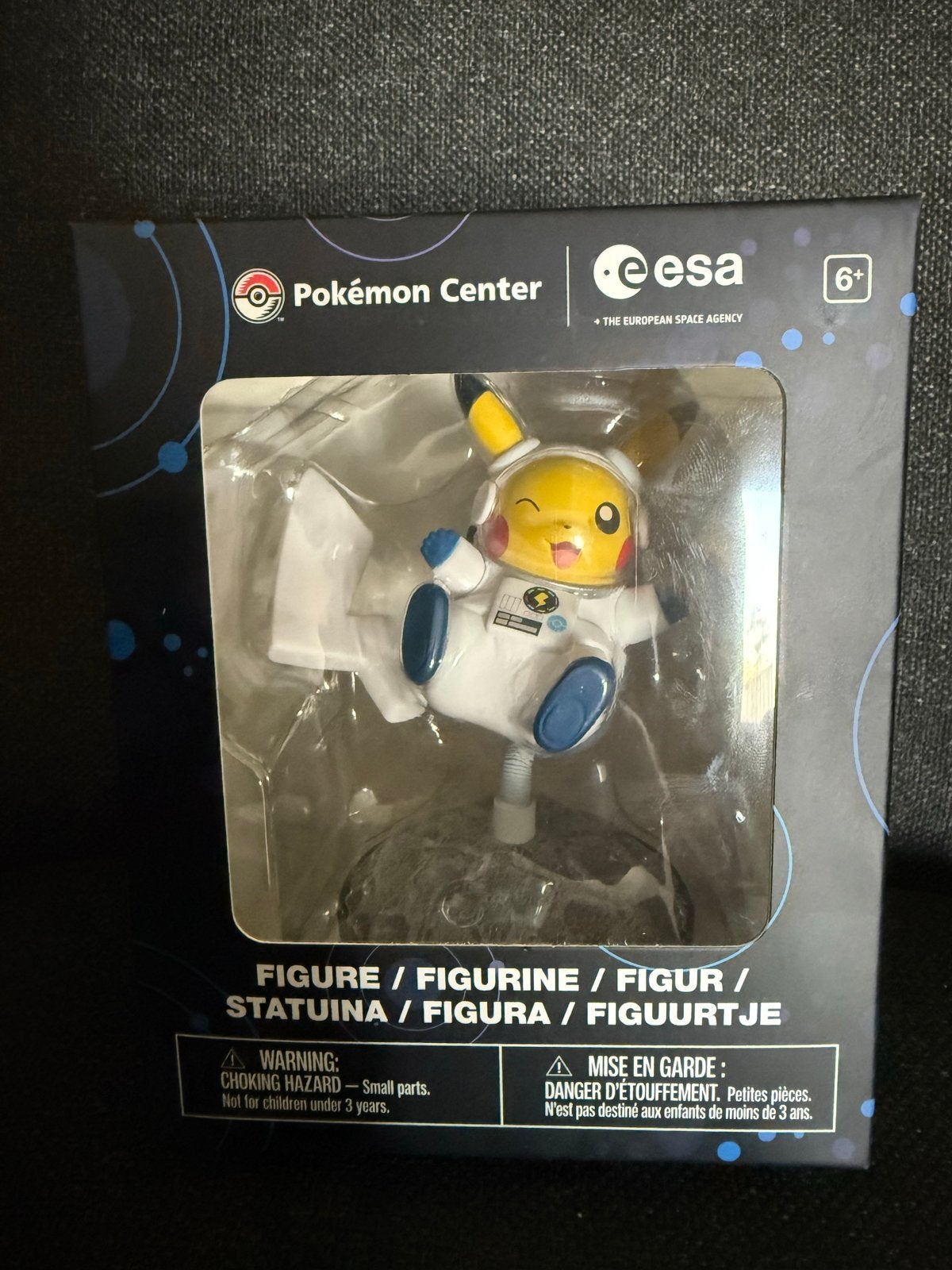 Pokémon Center x ESA Astronaut Pikachu Figuur, Ophalen, Nieuw