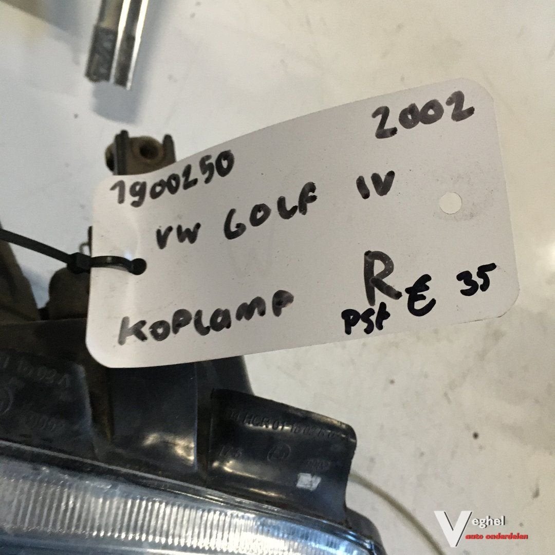 Vw Golf 4 2002 Koplamp Links of  Rechts